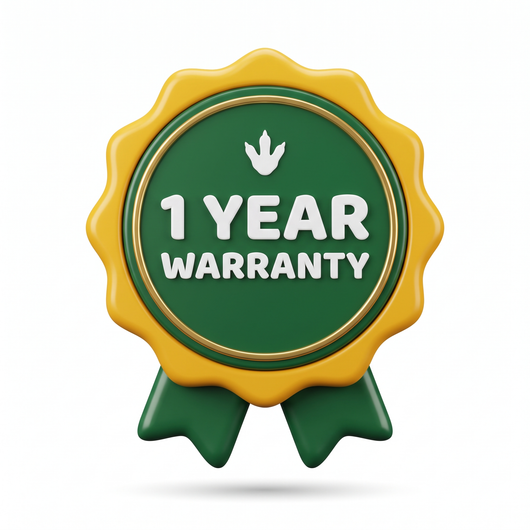 1 Year Warranty