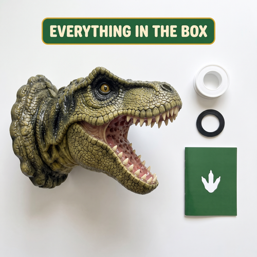 Nightsaurus Rexsplash – T-Rex Shower Head